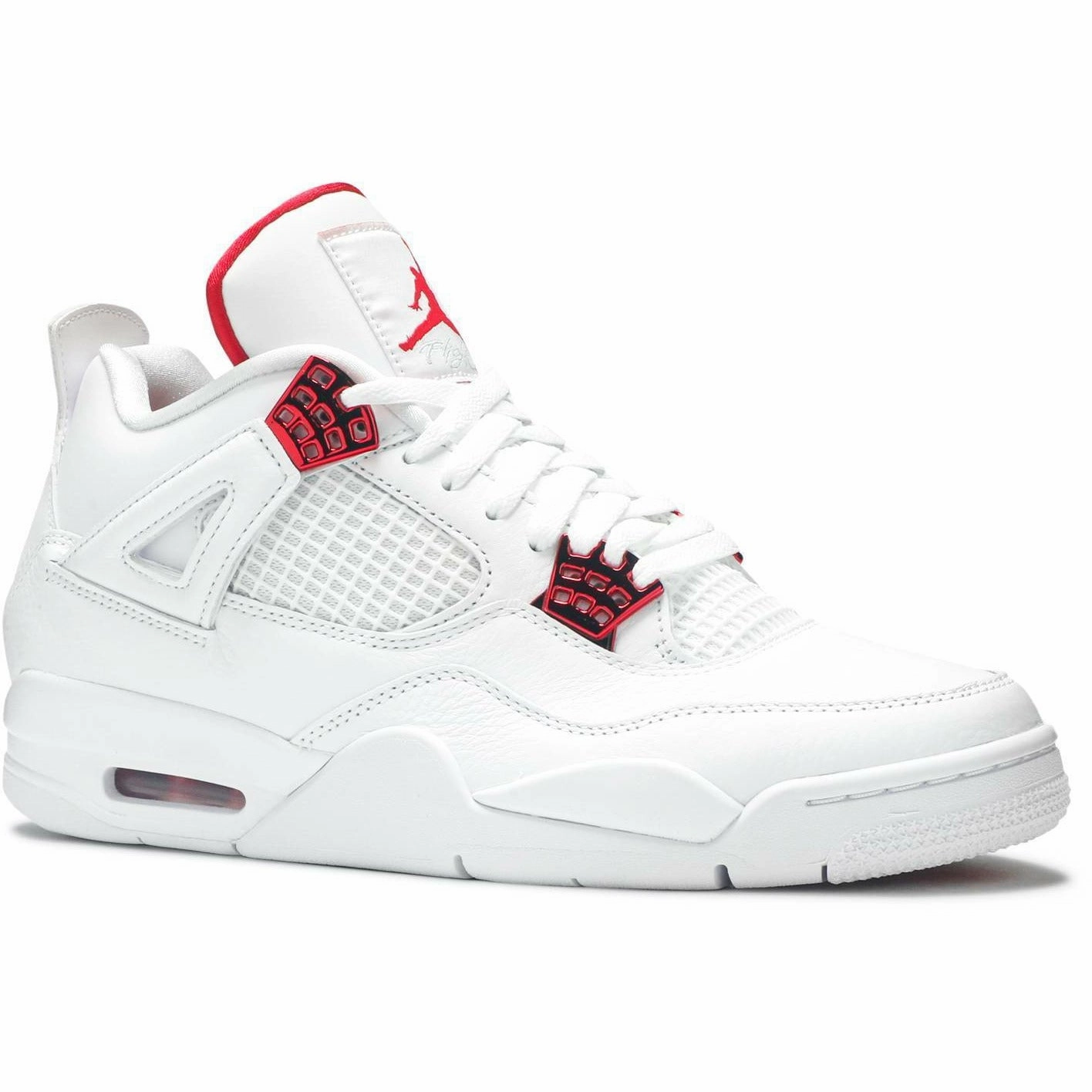 Air Jordan 4 Retro "Red Metallic" (2020) waterproof upper shoes 3D - mesh shoes