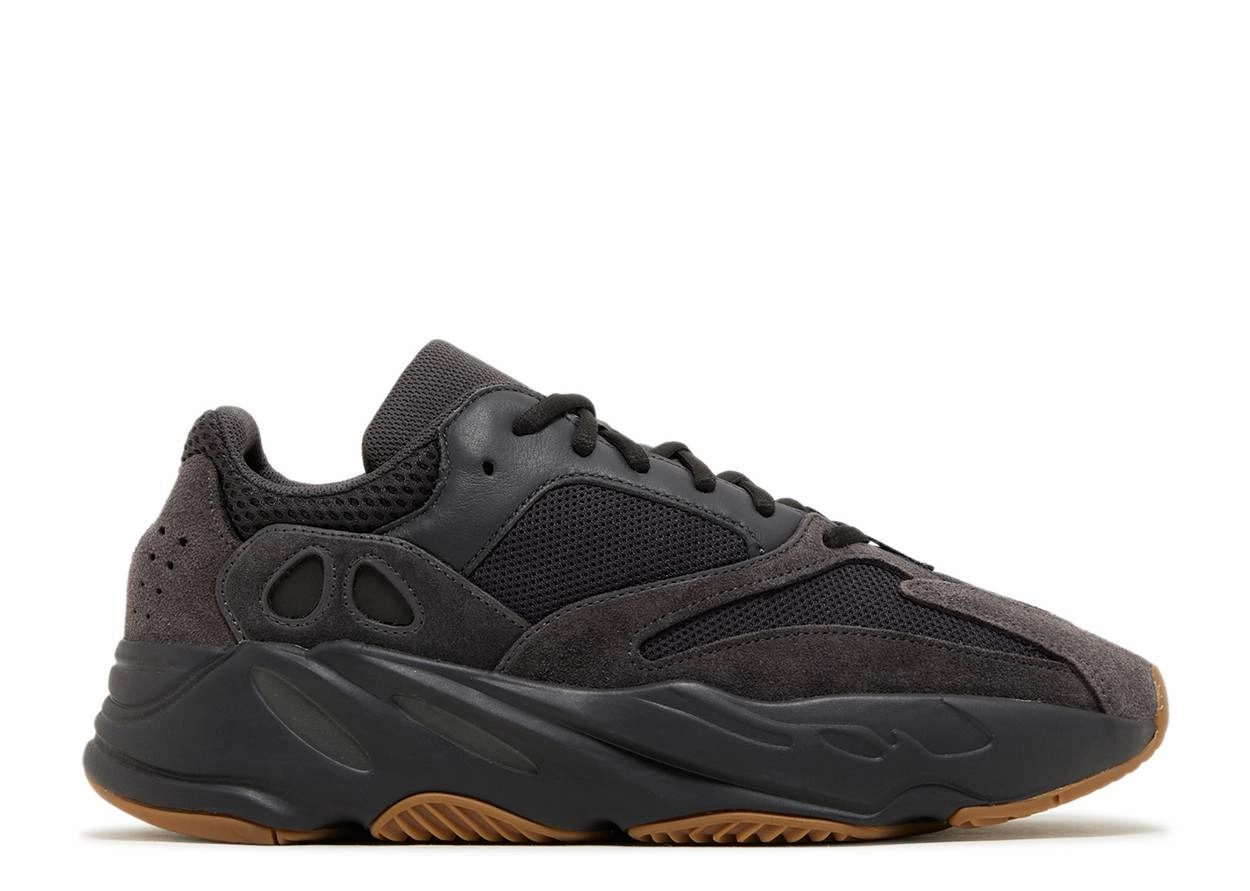 Adidas Yeezy Boost 700 V2 Utility Black cork insole shoes indoor sports lover