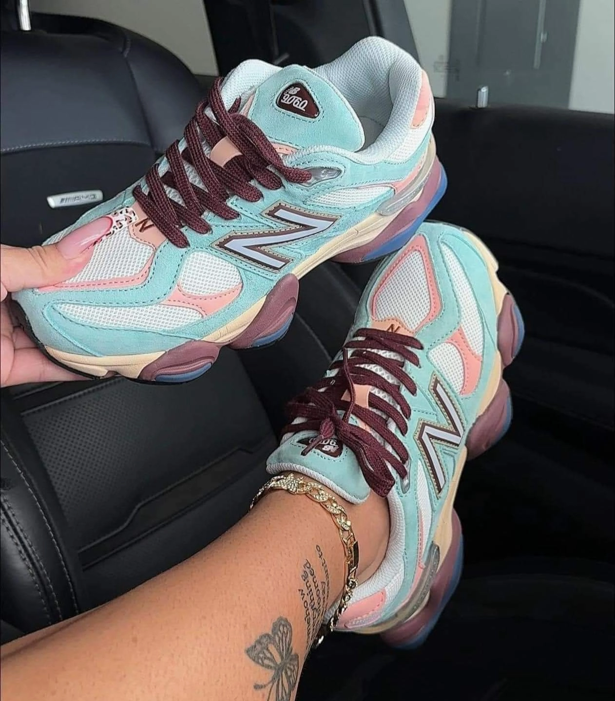 Abrasion Shield New Balance 9060 Clay Ash