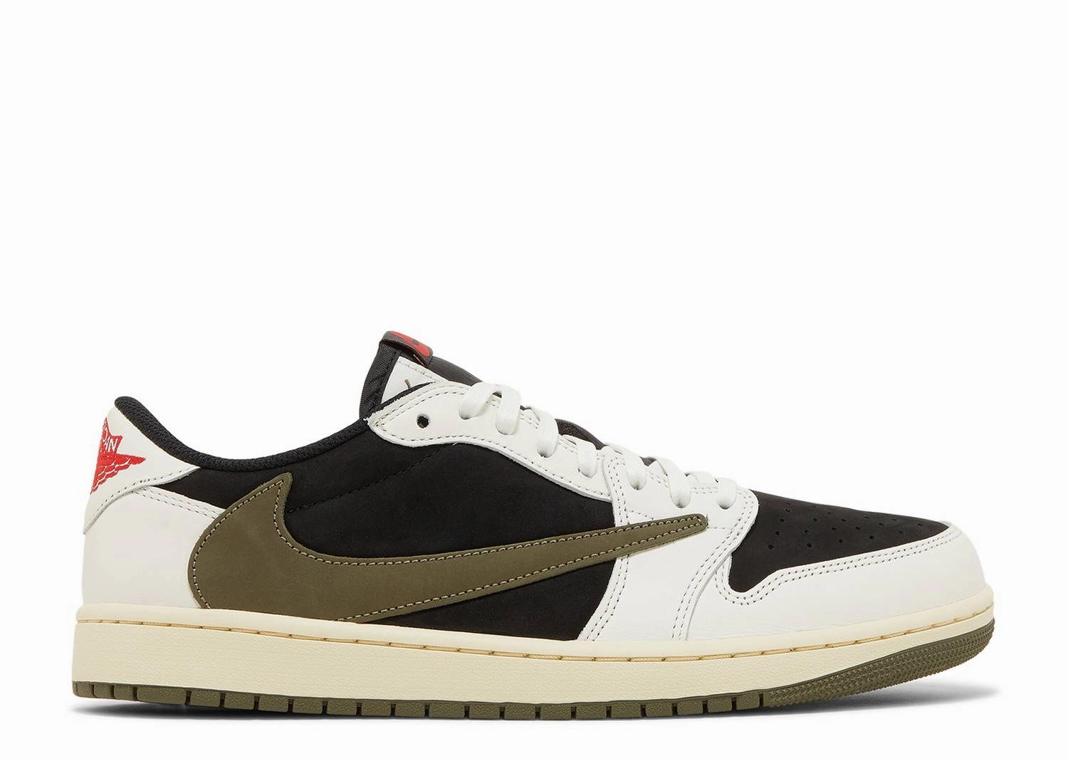 Wmns Air Jordan 1 Retro Low OG x Travis Scott "Olive" (Myrtle Beach Location) All Day Work