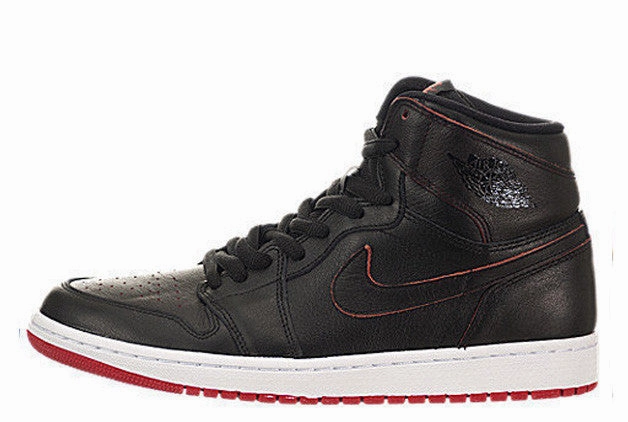 Elasticated Air Jordan 1 SB x Lance Mountain QS - Black