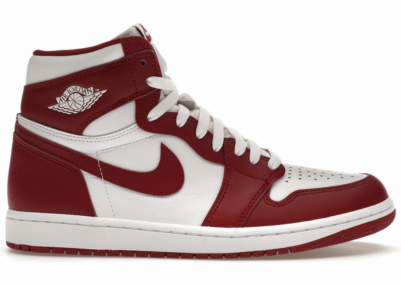 Chic Wear Noise Reducing Sole Jordan 1 Retro High OG Artisanal Team Red