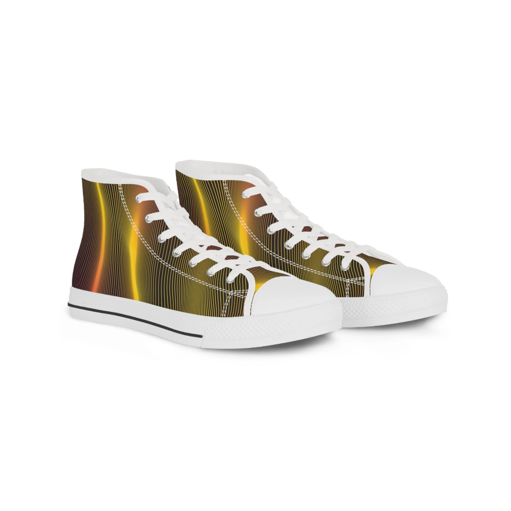 The Beam - Men's High Top Sneakers