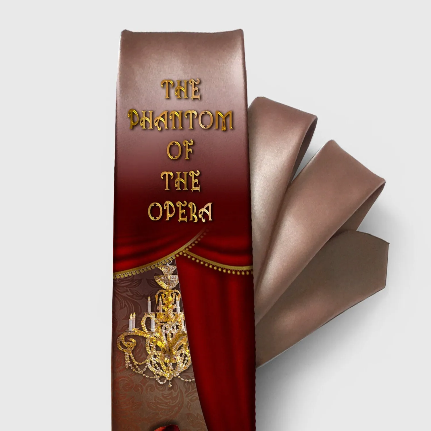 The Phantom of the Opera by Gaston Leroux Tie, Necktie with The Phantom of the Opera design.