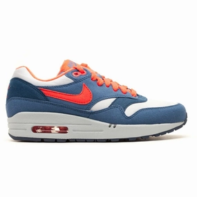 Air Max 1 "Utility Blue Sunburst" (Wmns) (2012) Stylish Stripes Square Toe