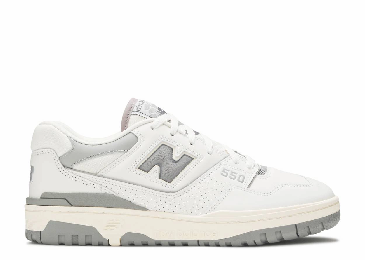 New Balance 550 Aime Leon Dore White Grey (Preowned) Sport Utility Versatile Wear