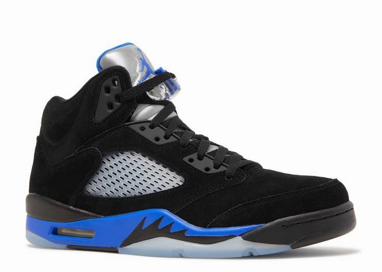 running for a change of scenery permanent shoes Jordan 5 Retro Racer Blue