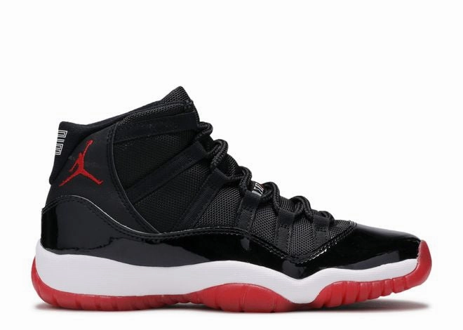 Jordan 11 Retro Playoffs Bred (2019) (GS) (Preowned Size 5y) loose fit shoes traction - control - technology shoes
