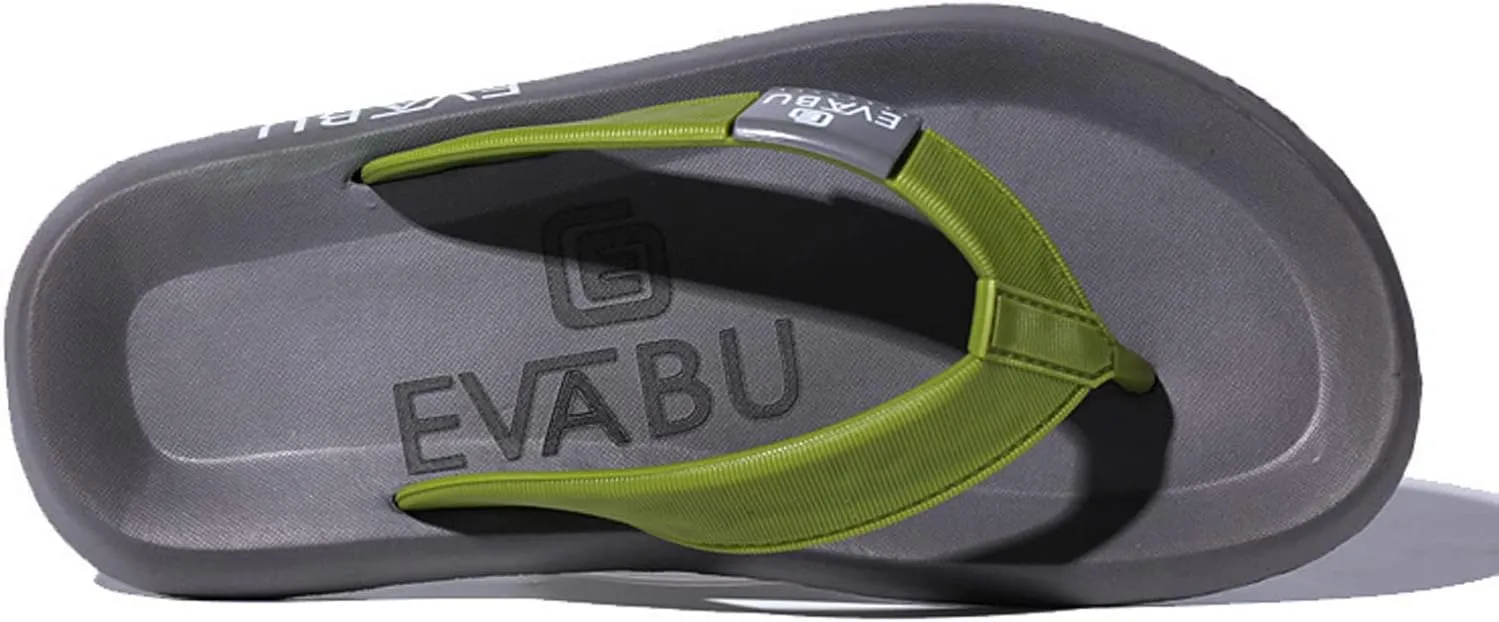 Thong Sandals Slippers for Beach Walking Mens Flip Flops Open Toe for Men for Summer Soft Footbed