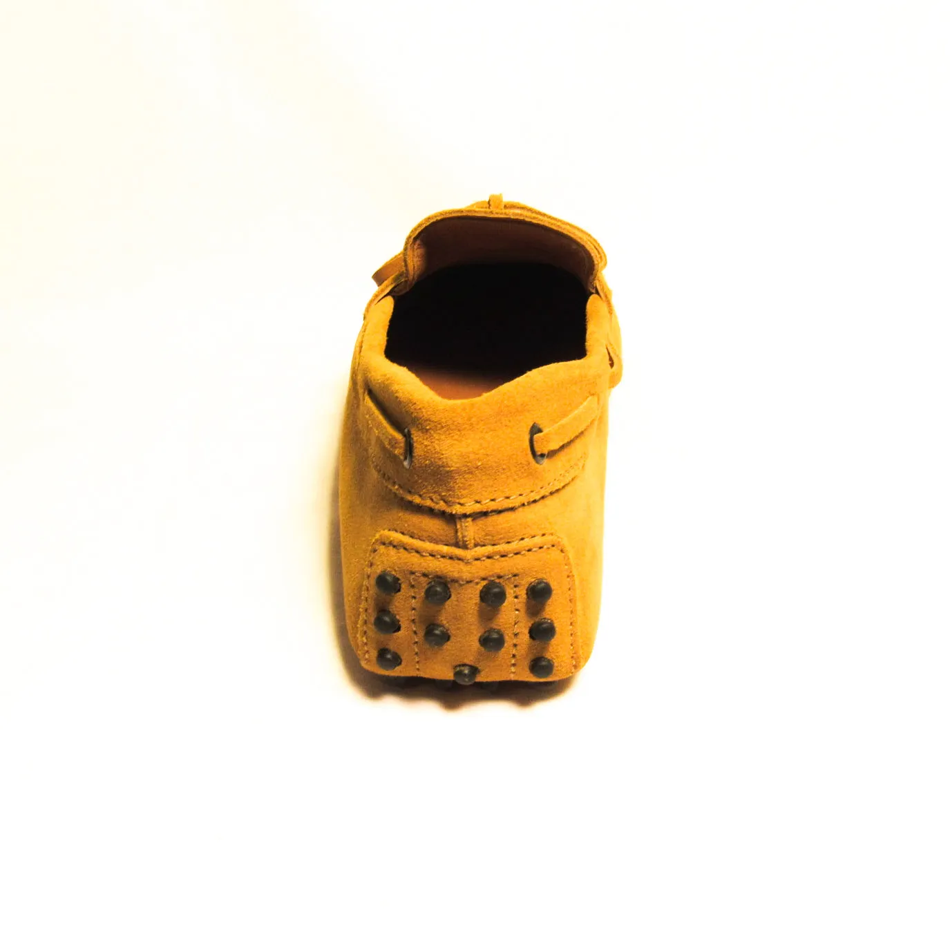 Tod's Suede Tie Moccasins - Yellow