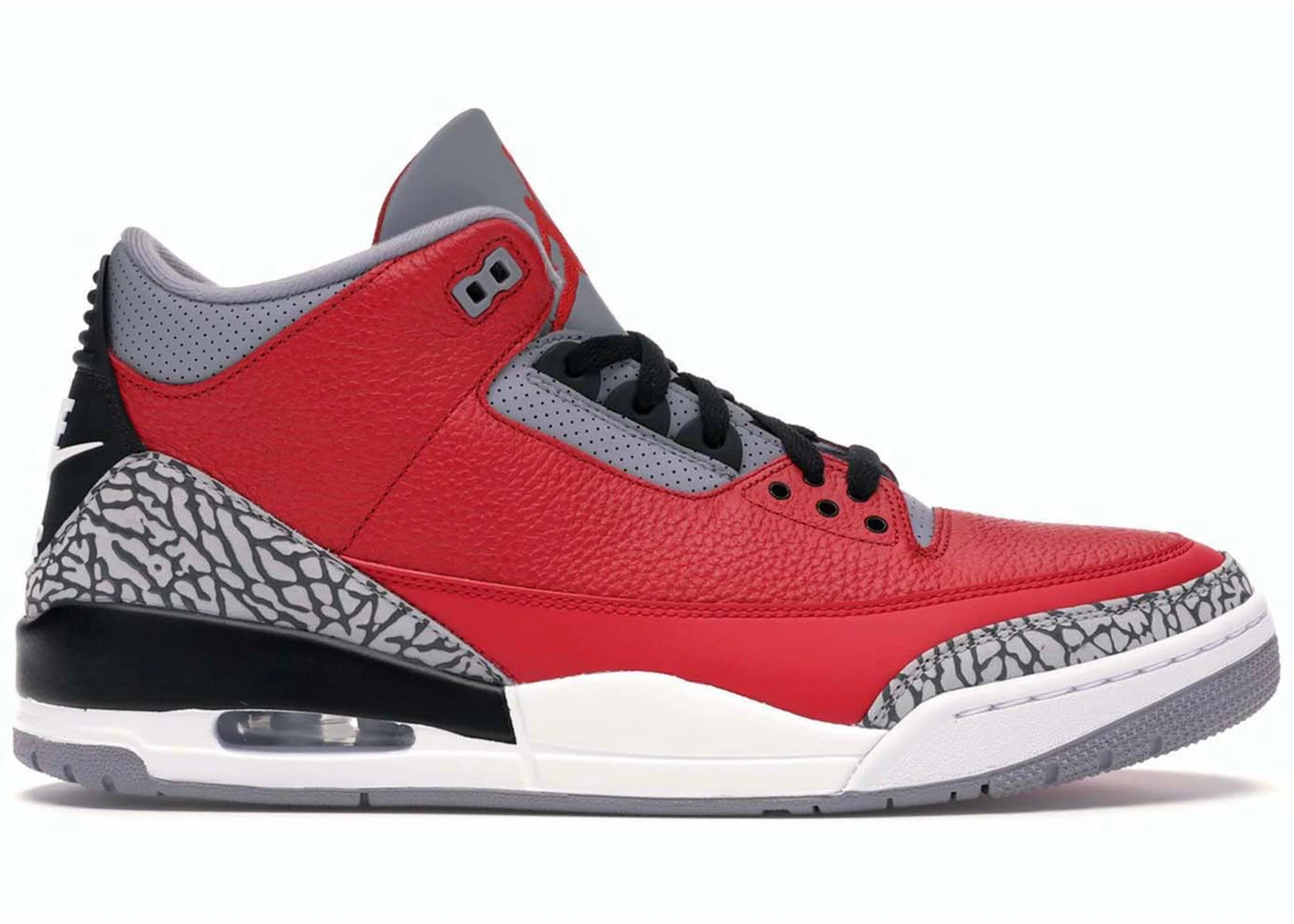 Ventilation Perforations Jordan 3 Retro SE FIRE RED