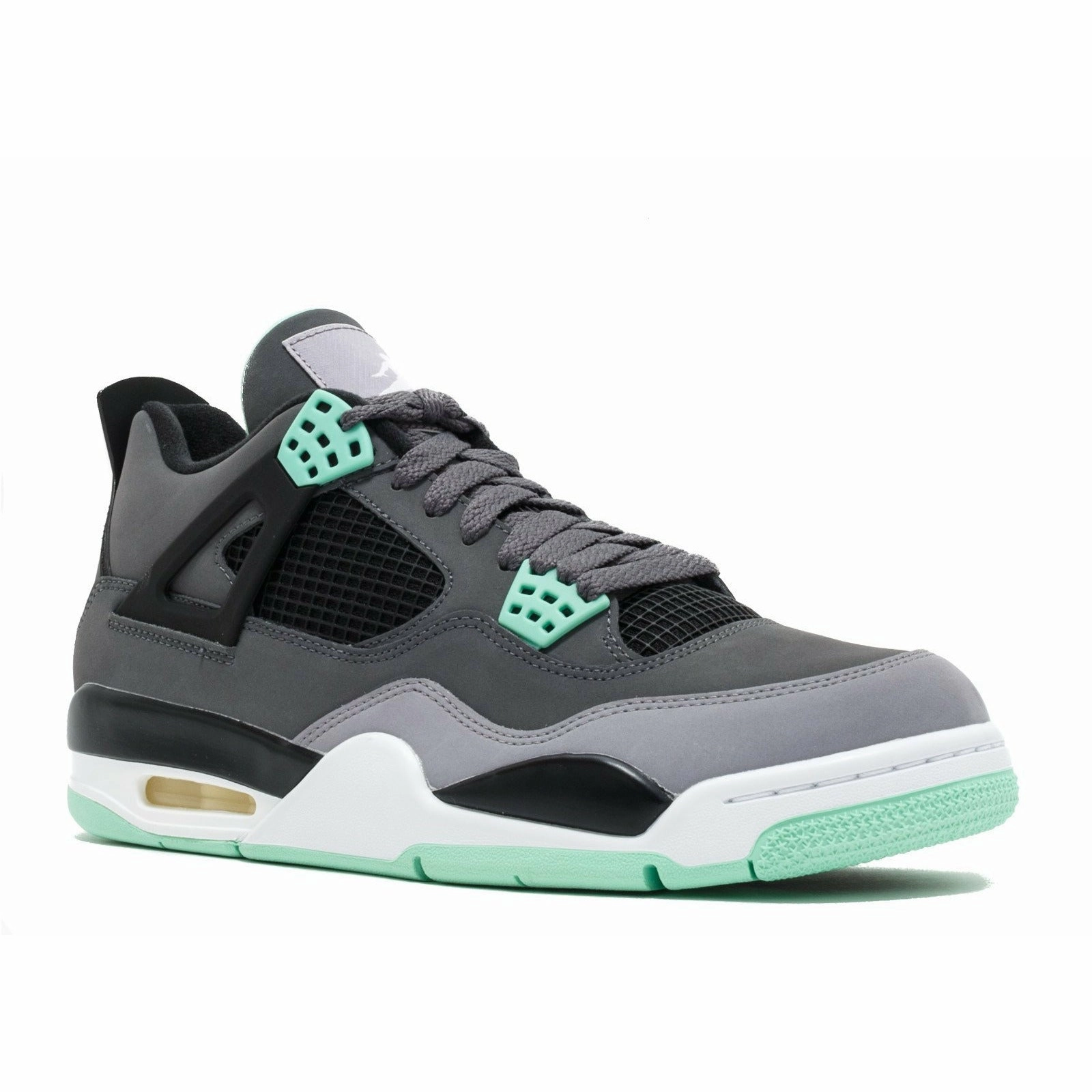 Air Jordan 4 Retro "Green Glow" (2013) contour