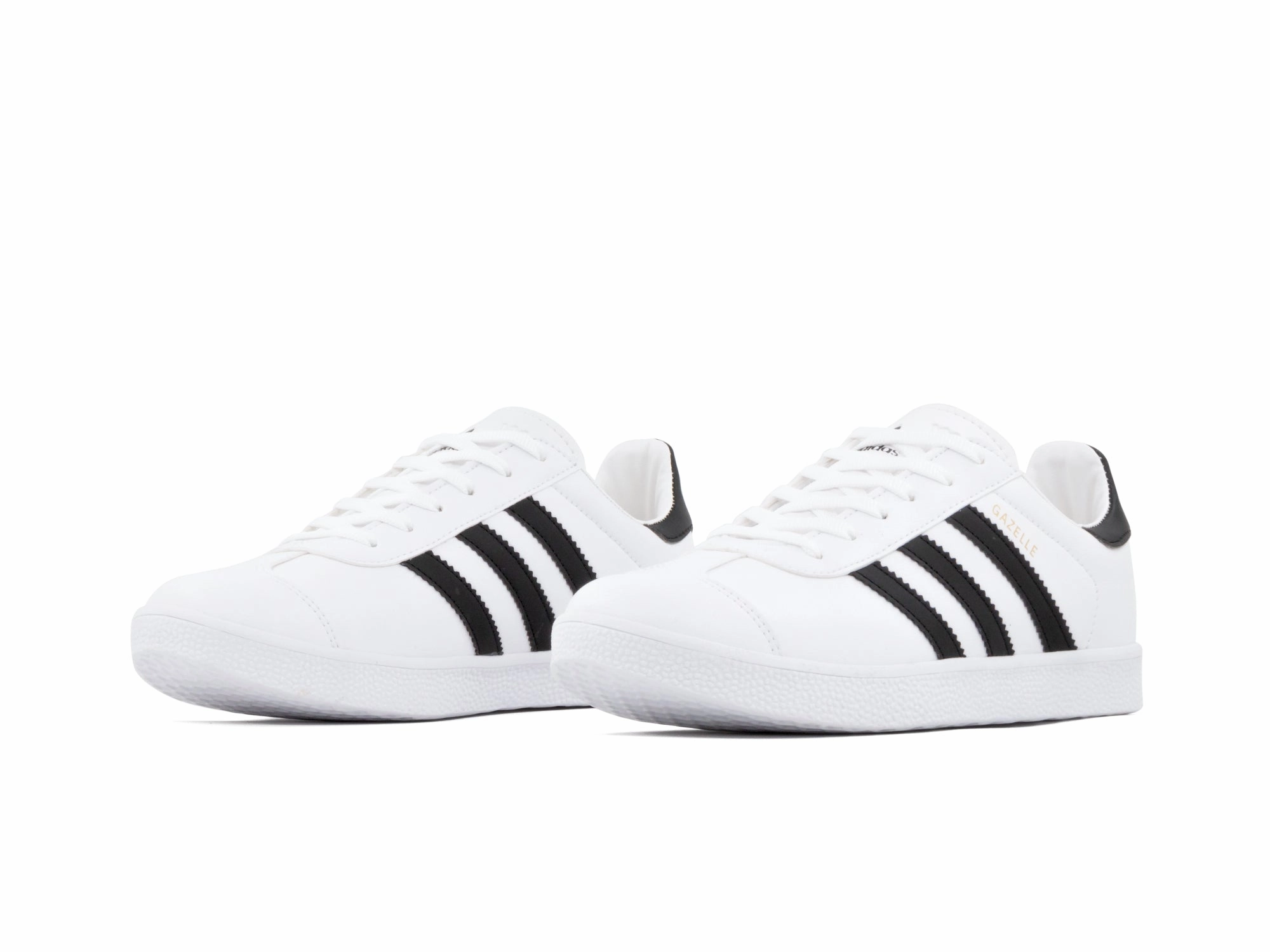 Smooth Design Tenis Gazelle Blanco Negro