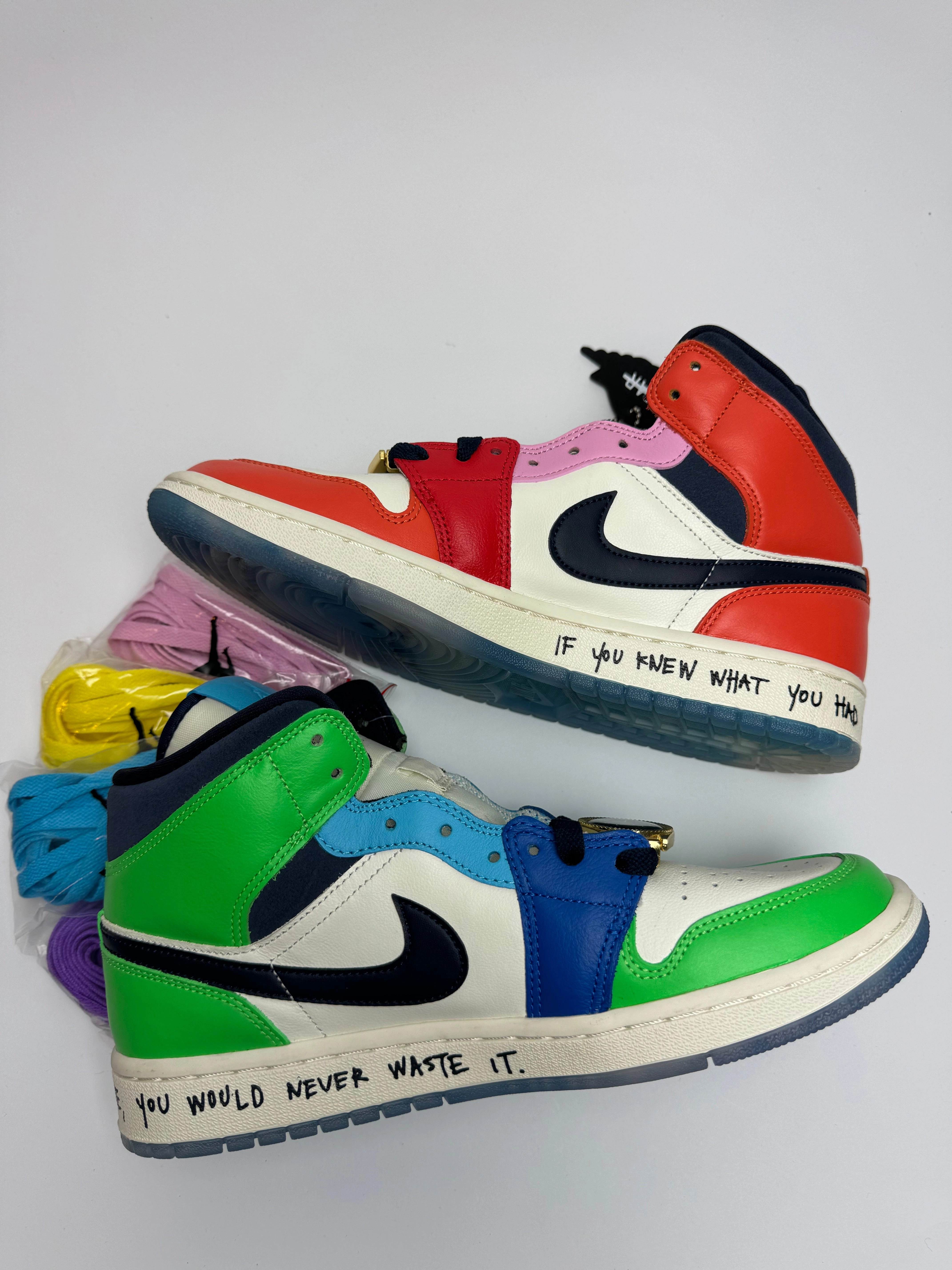 EasyToClean Soft Leather Air Jordan 1 Mid SE "Fearless Melody Ehsani"