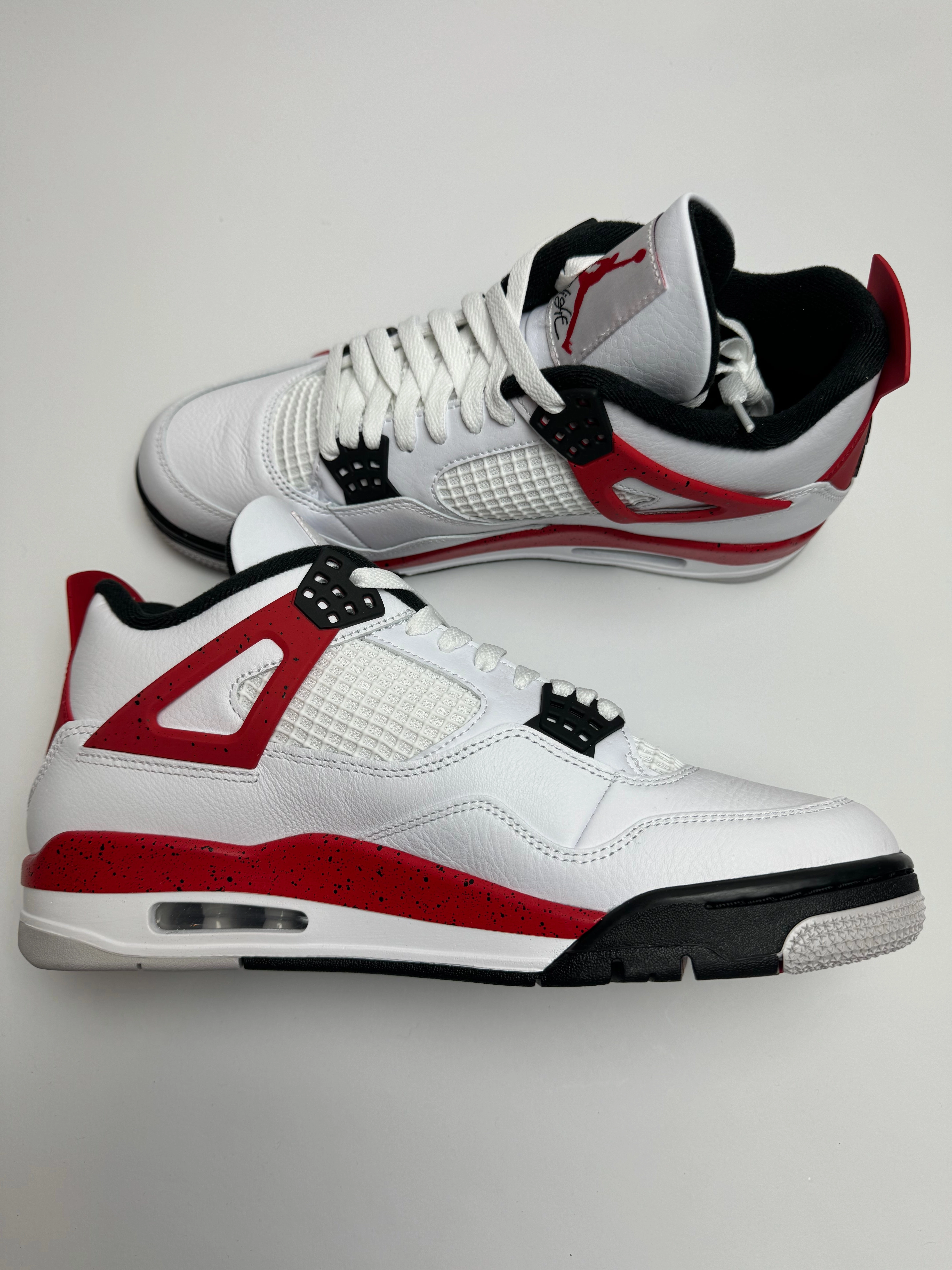 unisex running option lycra - upper shoes Air Jordan 4 "Red Cement"