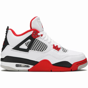 weight - conscious shoes Air Jordan 4 Retro "Fire Red" (GS/Juniors) (2020)