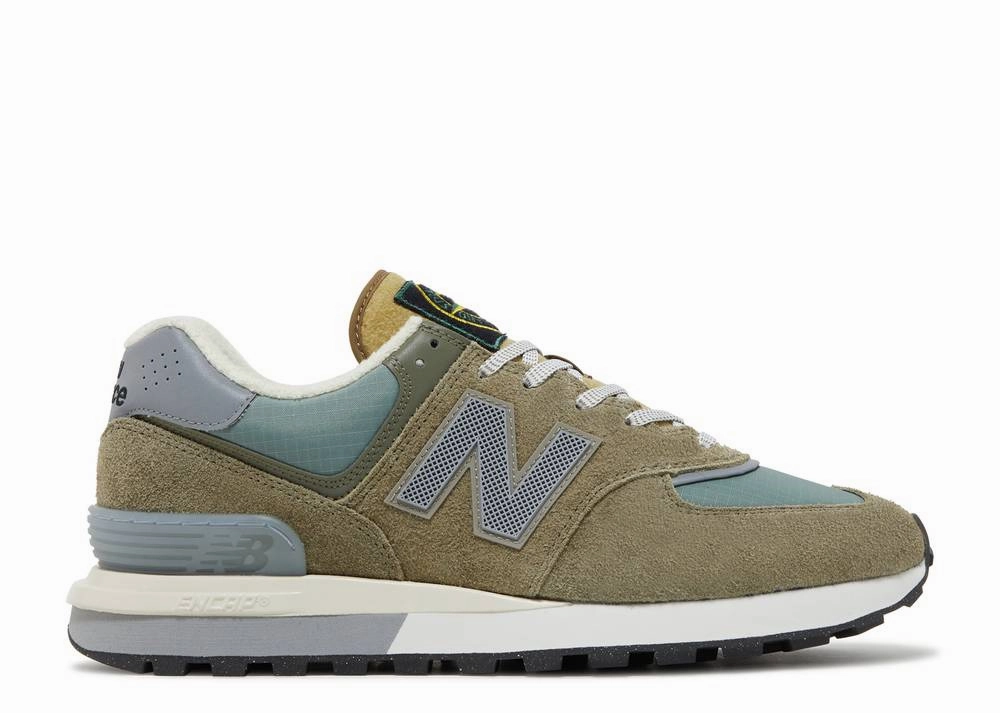 New Balance 574 Legacy Stone Island Contoured Footbed Support