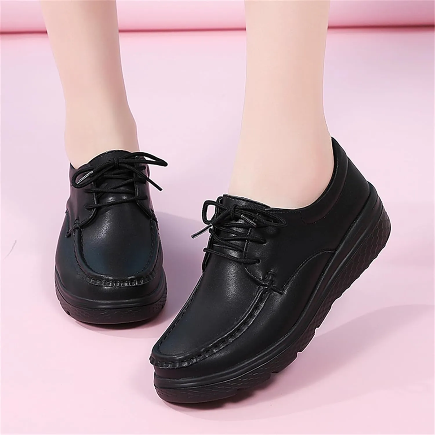 Touchmosees Air Cushion Nurse Sneakers Orthopedic Diabetic Walking Wedge Sneaker Platform Breathable Sneakers