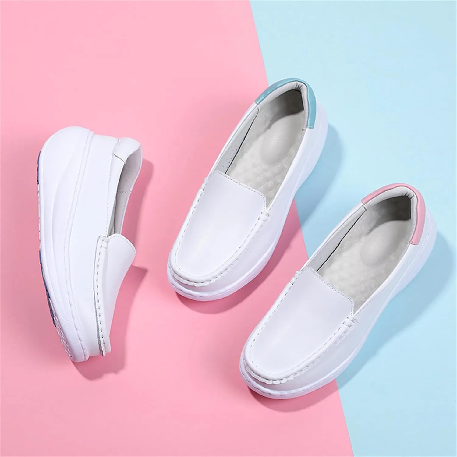 Touchmosees Air Cushion Nurse Sneakers Orthopedic Diabetic Walking Wedge Sneaker Platform Breathable Sneakers