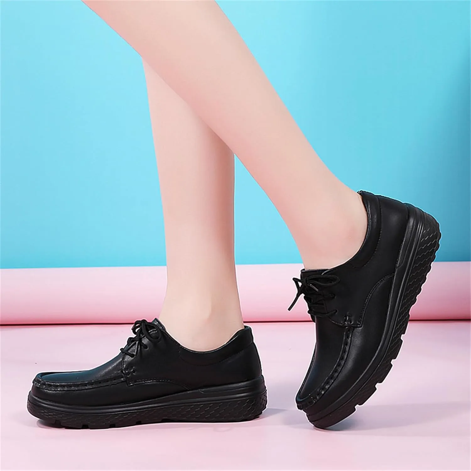 Touchmosees Air Cushion Nurse Sneakers Orthopedic Diabetic Walking Wedge Sneaker Platform Breathable Sneakers