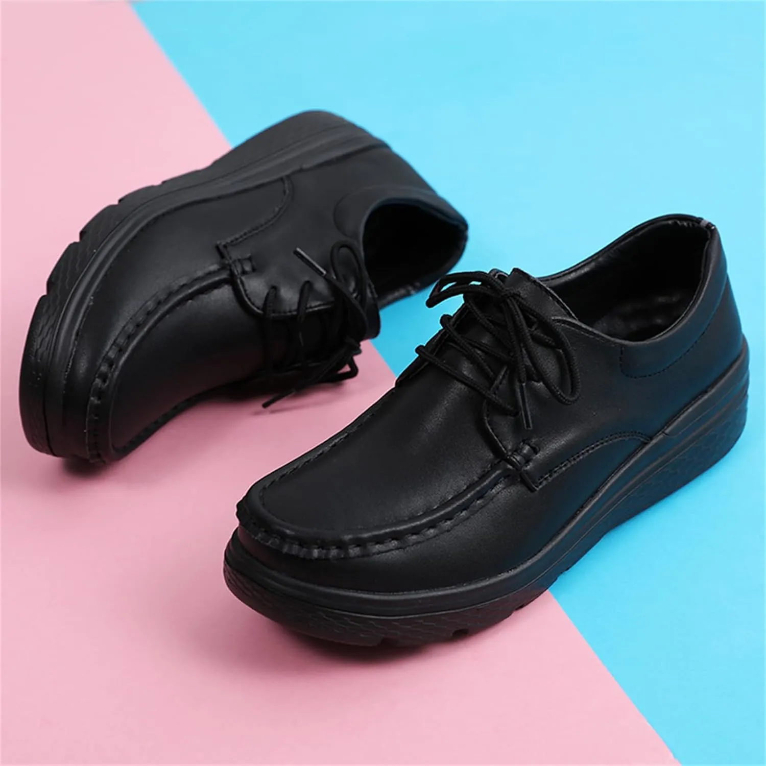 Touchmosees Air Cushion Nurse Sneakers Orthopedic Diabetic Walking Wedge Sneaker Platform Breathable Sneakers