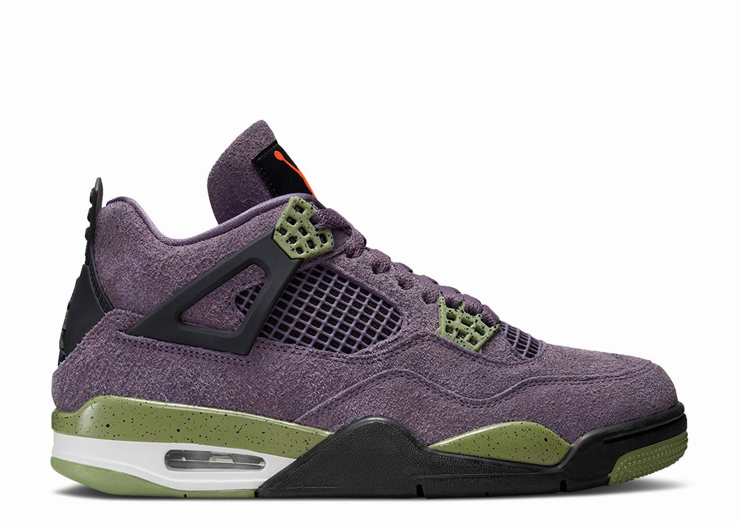 multi - purpose running shoes Wmns Air Jordan 4 Retro 'Canyon Purple" (Wilmington Location)