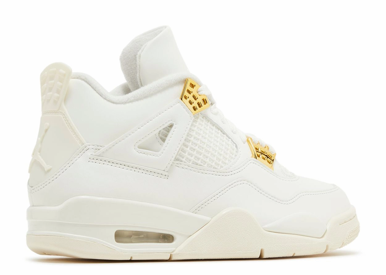 Air Jordan 4 Retro "Metallic Gold" (Wmns) (2024) moisture - wicking shoe attribute