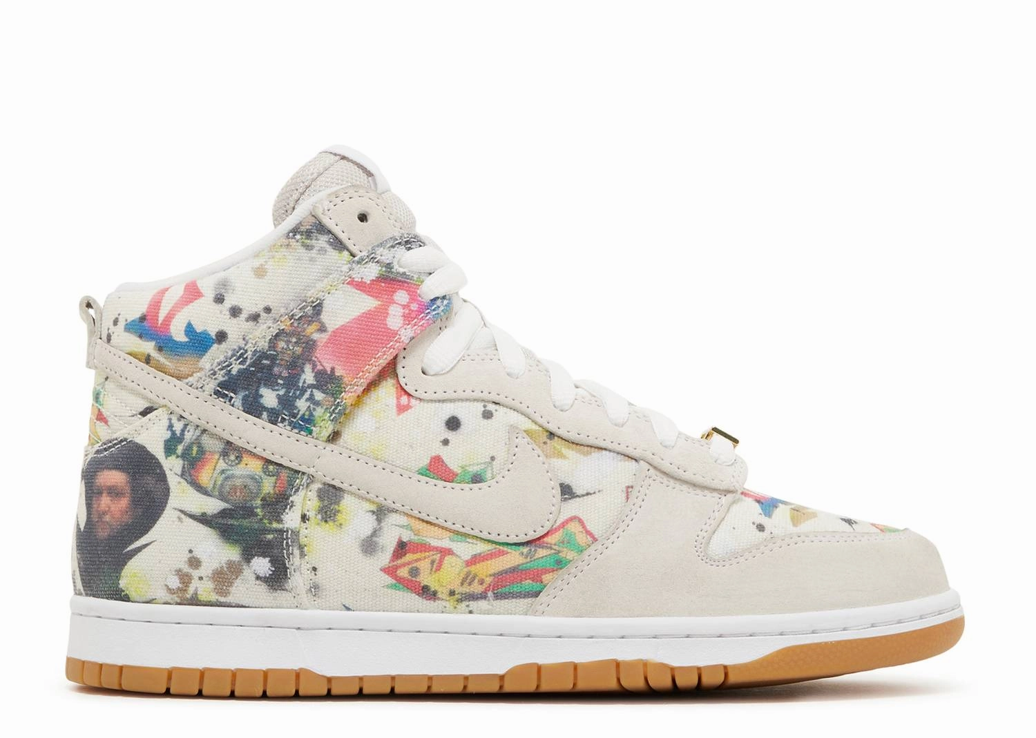 Nike Dunk High SB x Supreme "Rammellzee" (Myrtle Beach Location) fat - burning Weatherproof