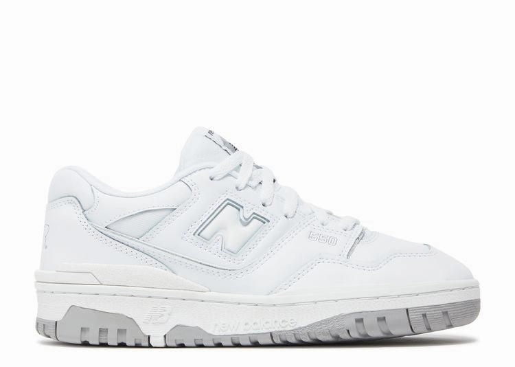 New Balance 550 White Grey (GS) Smooth Finish