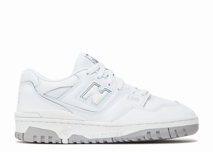 New Balance 550 White Grey (GS) Reinforced Heel Counter