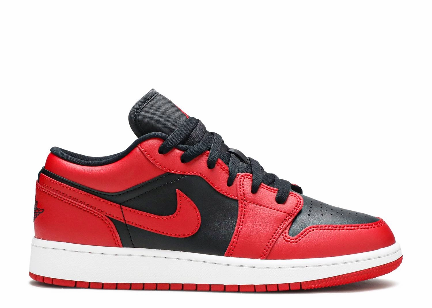 Casual flexibility Air Jordan 1 Low GS "Reverse Bred" (Wilmington Location)