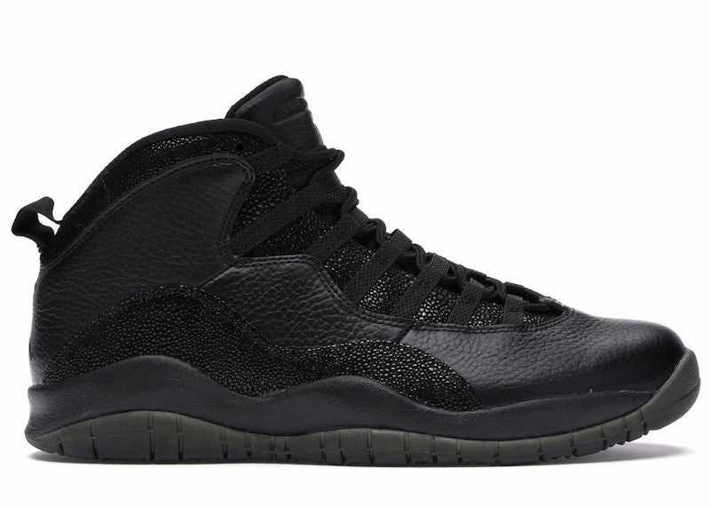 Jordan 10 Retro Drake OVO Black Anti Bacterial Power Shoes
