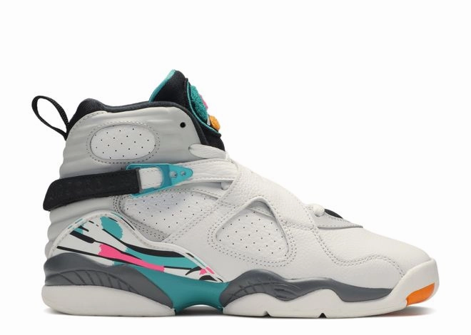 antifungal - feature shoes Jordan 8 Retro South Beach (GS) (Preowned)