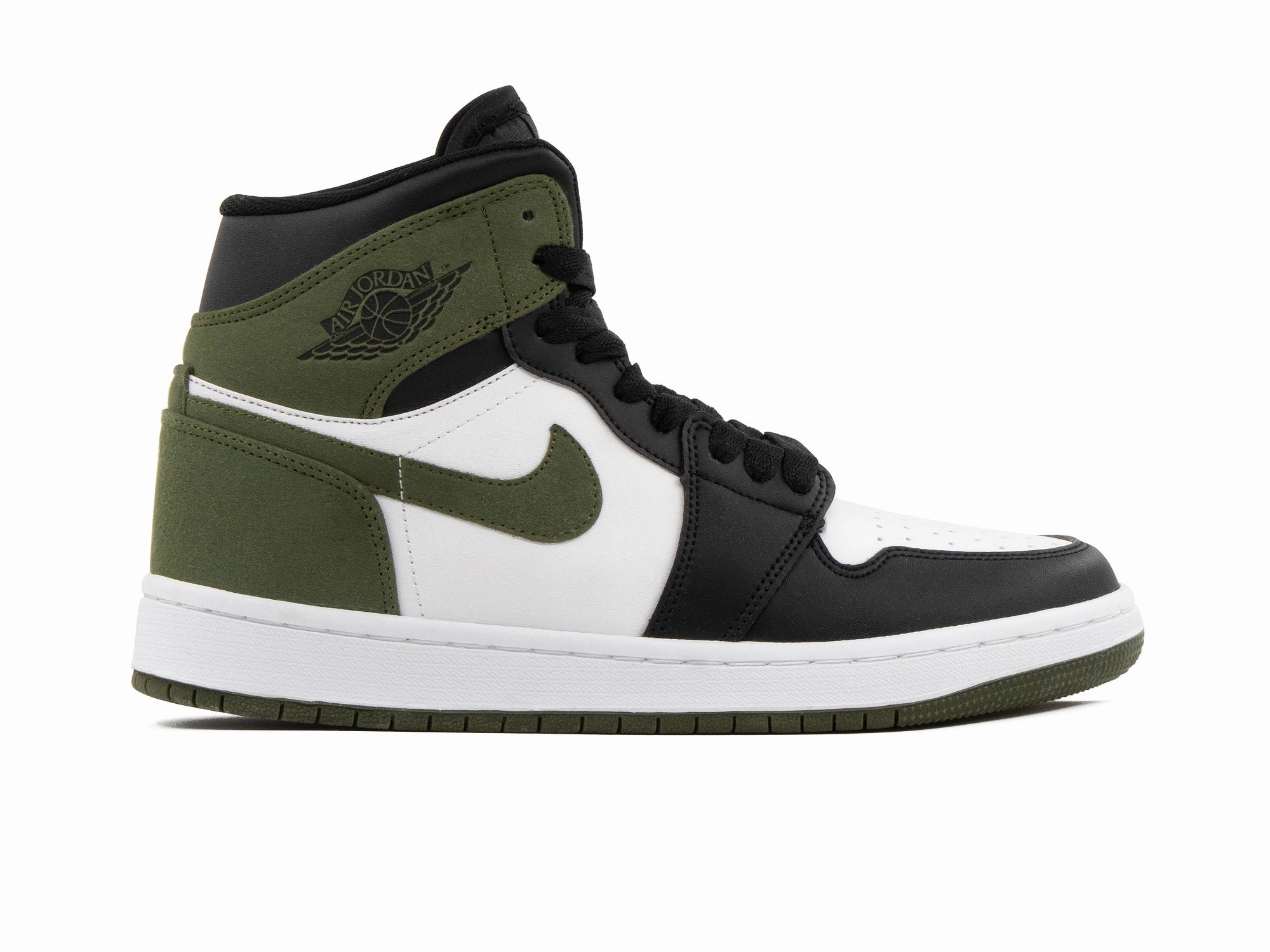 Tenis Retro 1 Blanco Verde Negro Subtle weekend - friendly