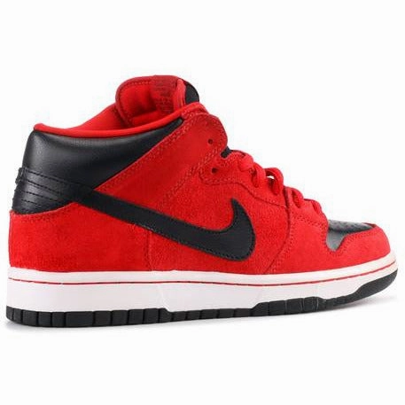 SB X Dunk Mid Pro"Sport Red & Black" (2010) maximalist
