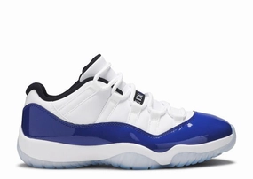 cushioned leather shoes Jordan 11 Retro Low White Concord (W) (Preowned)