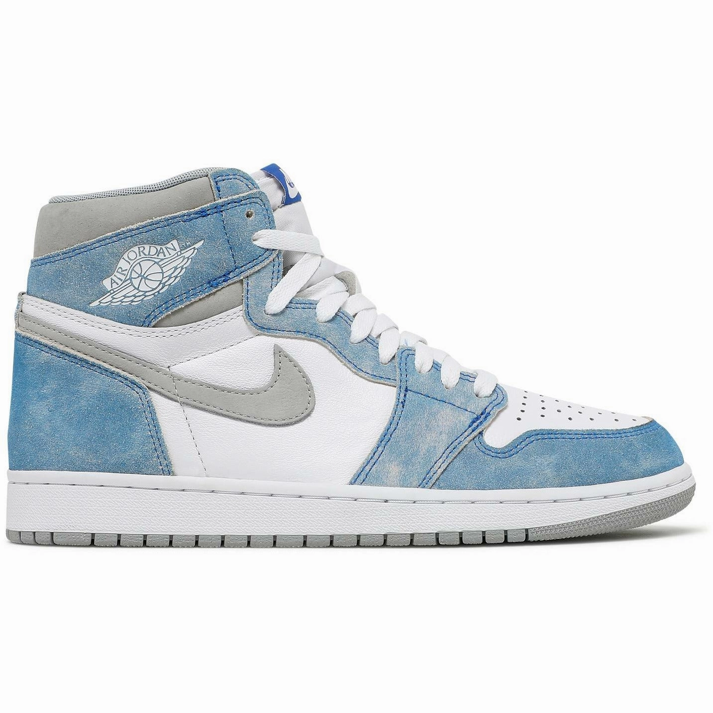 Air Jordan 1 Retro High OG "Hyper Royal" (2021) Durable toe cap