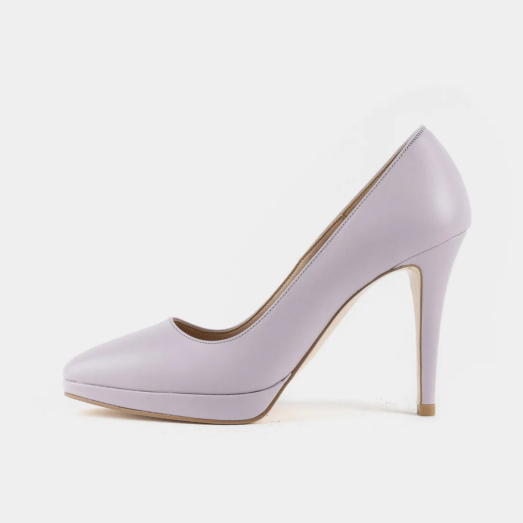 *UK size 13 - ELKO `24 - beige, 10/1cm heels
