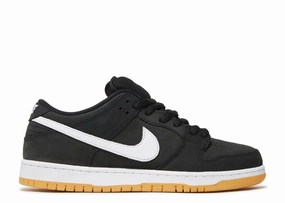 solo running running in an airport area shoes Nike SB Dunk Low Pro Black Gum