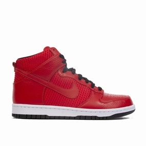 Dunk High Premium "sport red-black" (2008) Multi - terrain running for a way to stay disciplined