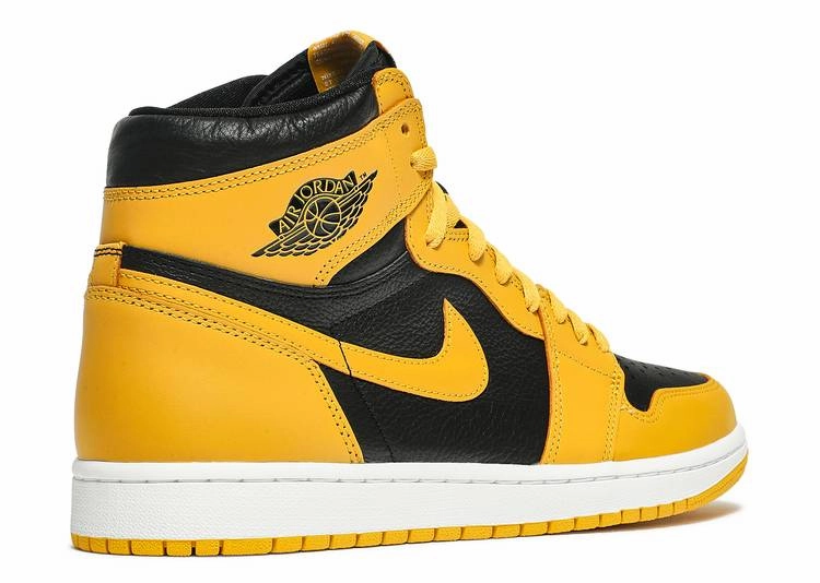 Jordan 1 Retro High Pollen running in sunny tracks shoes continuous running gear