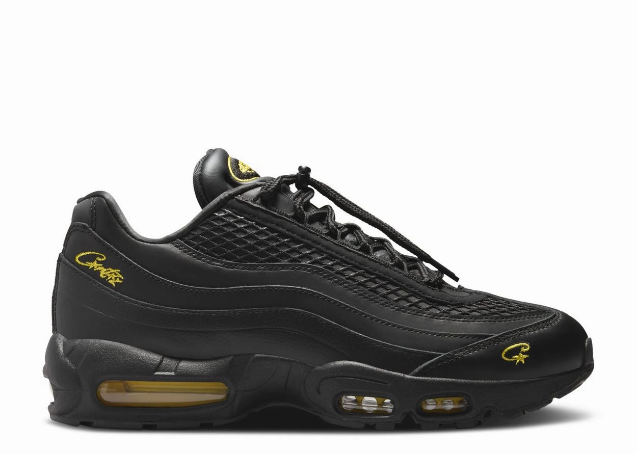 Corteiz x Air Max 95 SP "Honey Blacks" custom-fit