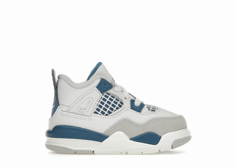 Air Jordan 4 Retro Military Blue (2024) (TD) motion control running shoes