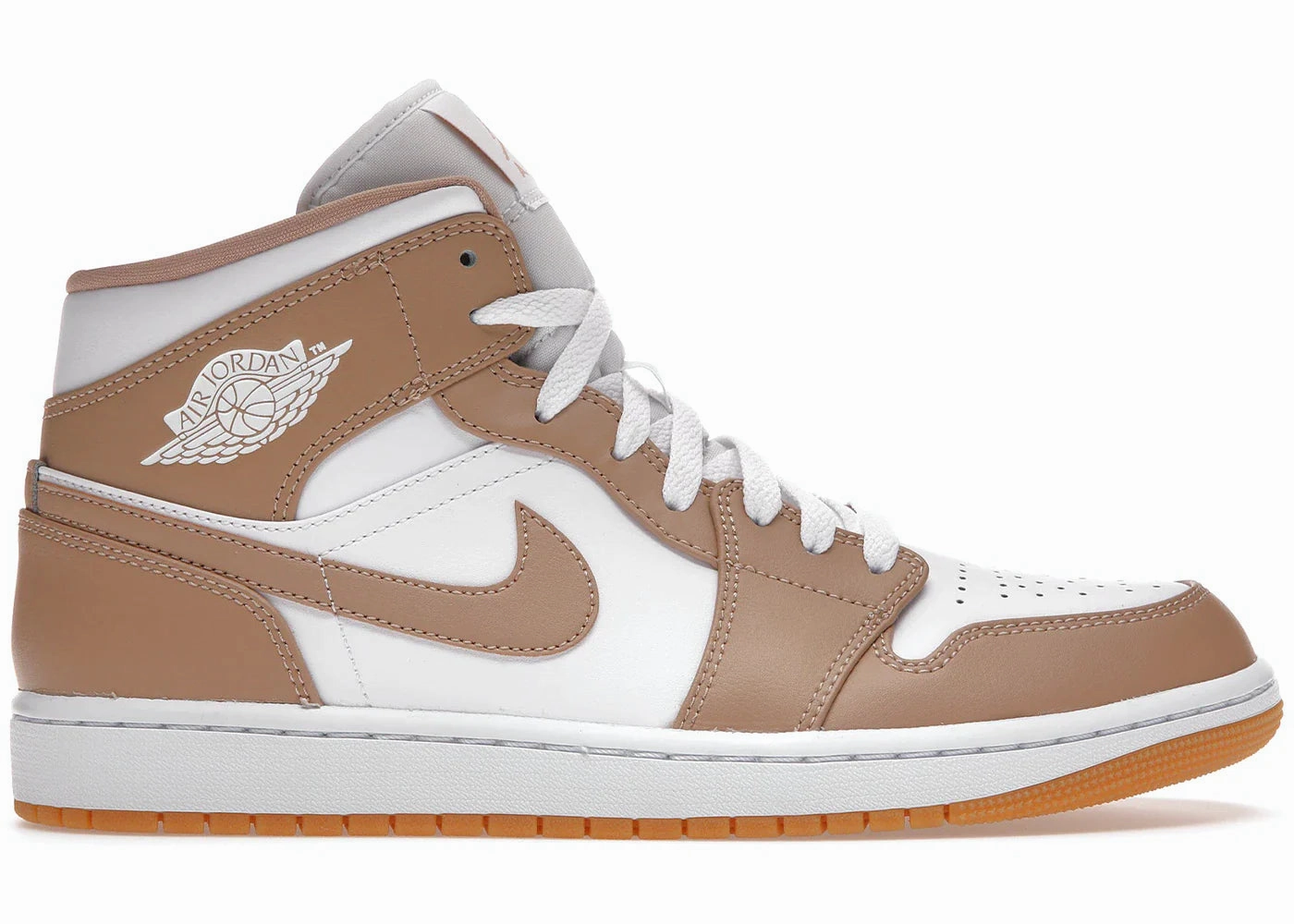 Weather resistant Jordan 1 Mid "Tan Gum"
