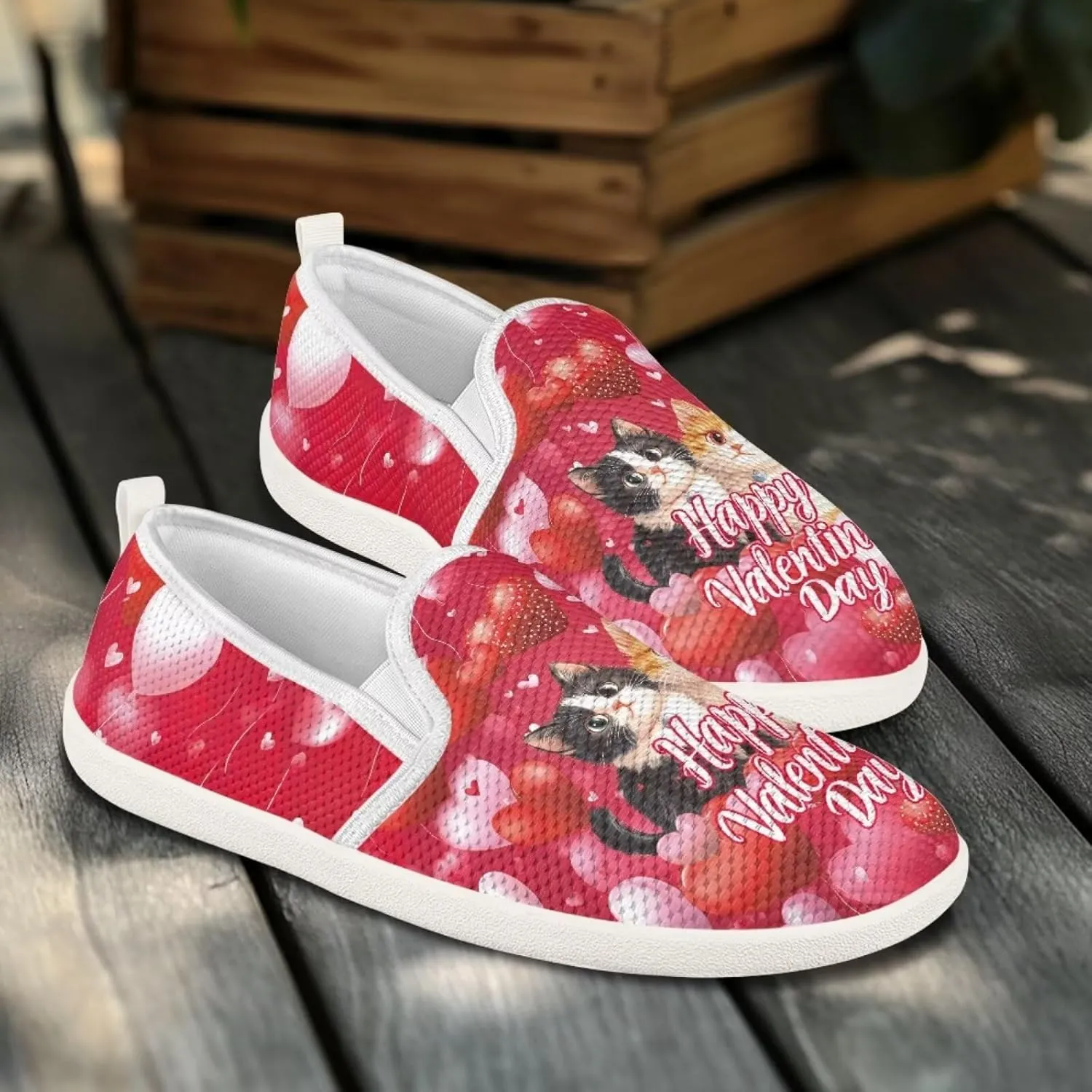UNICEU Women Low Top Slip On Loafer Mesh Sneaker Lightweight Walking Shoes Breathable Teenie Shoes Work Flats Casual Footwear