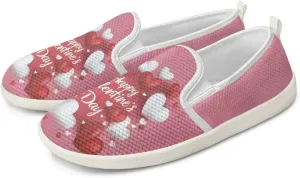 UNICEU Women Low Top Slip On Loafer Mesh Sneaker Lightweight Walking Shoes Breathable Teenie Shoes Work Flats Casual Footwear