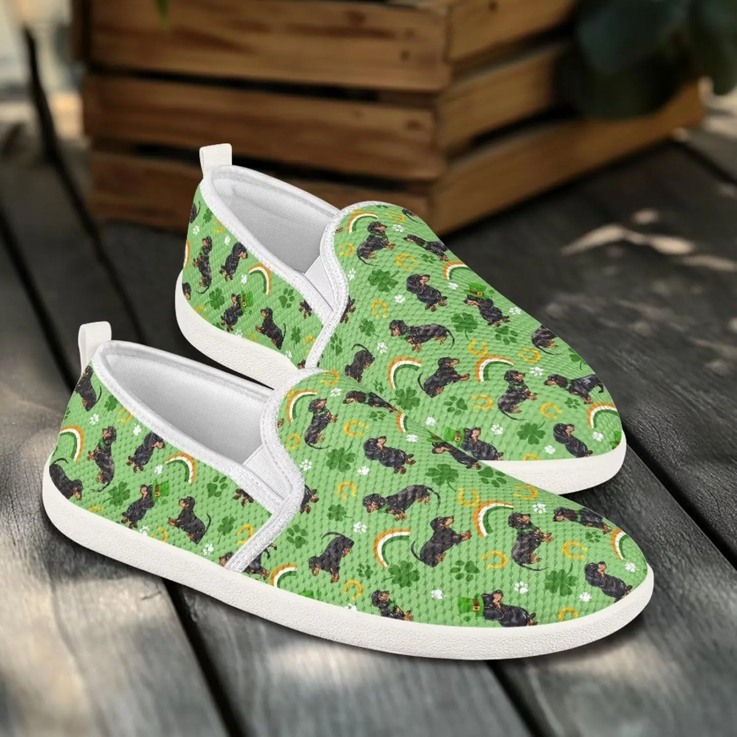 UNICEU Women Low Top Slip On Loafer Mesh Sneaker Lightweight Walking Shoes Breathable Teenie Shoes Work Flats Casual Footwear