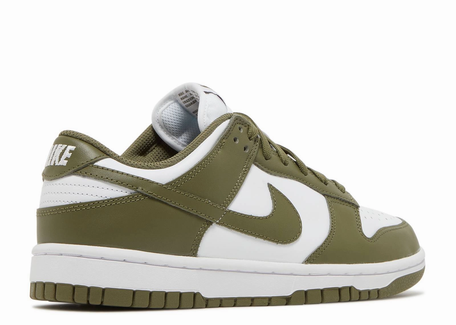 non - stretchy running option Nike Dunk Low Medium Olive (W)