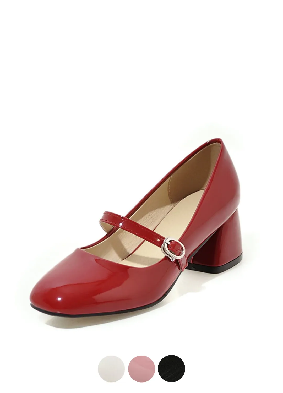 USS Shoes Abby Women's Mid Heel With Buckle Shoes