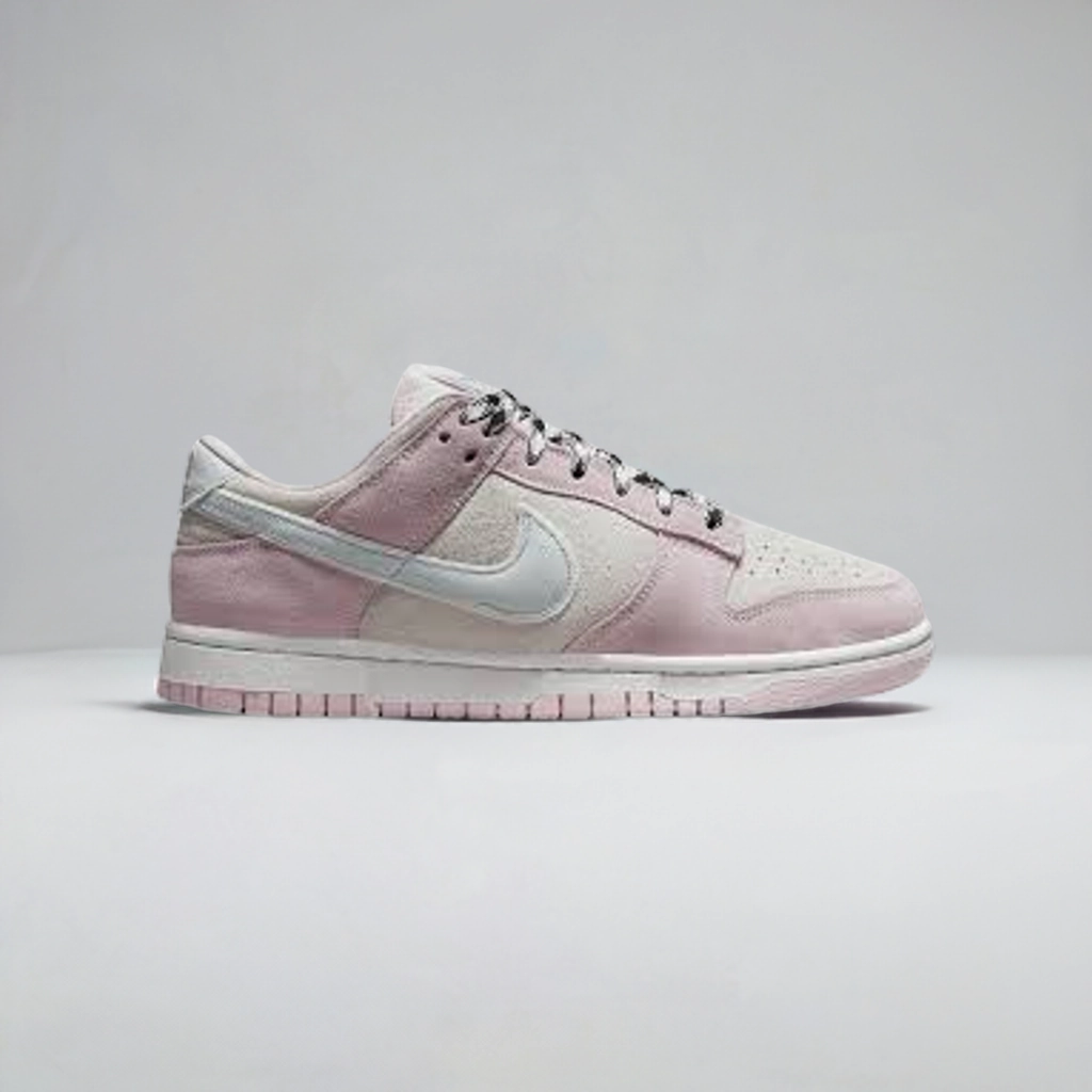 Nike Dunk Low LX Pink Foam Heel Pressure